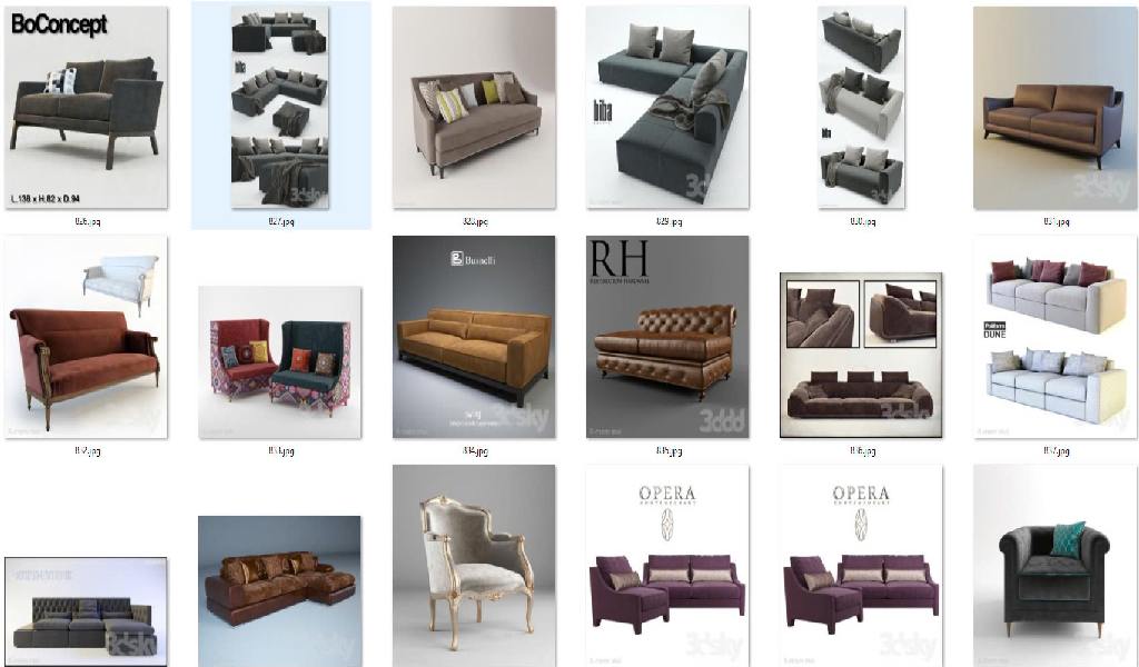 50 MODEL SOFA VOL21-D5